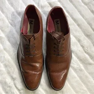 Marco Vicci mens Oxford dress shoes size 8M Men main image 4